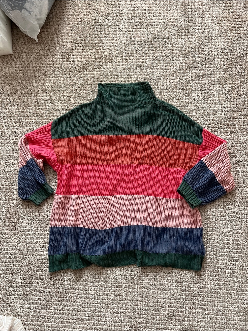 American Eagle Fall Mock Neck Sweater Medium